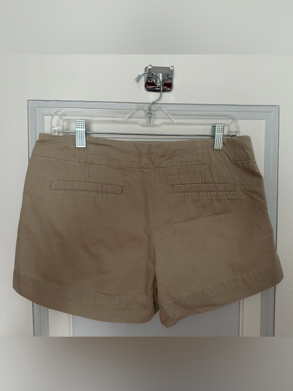 GAP Khaki Drawstring Cotton Shorts - Picture 3 of 5